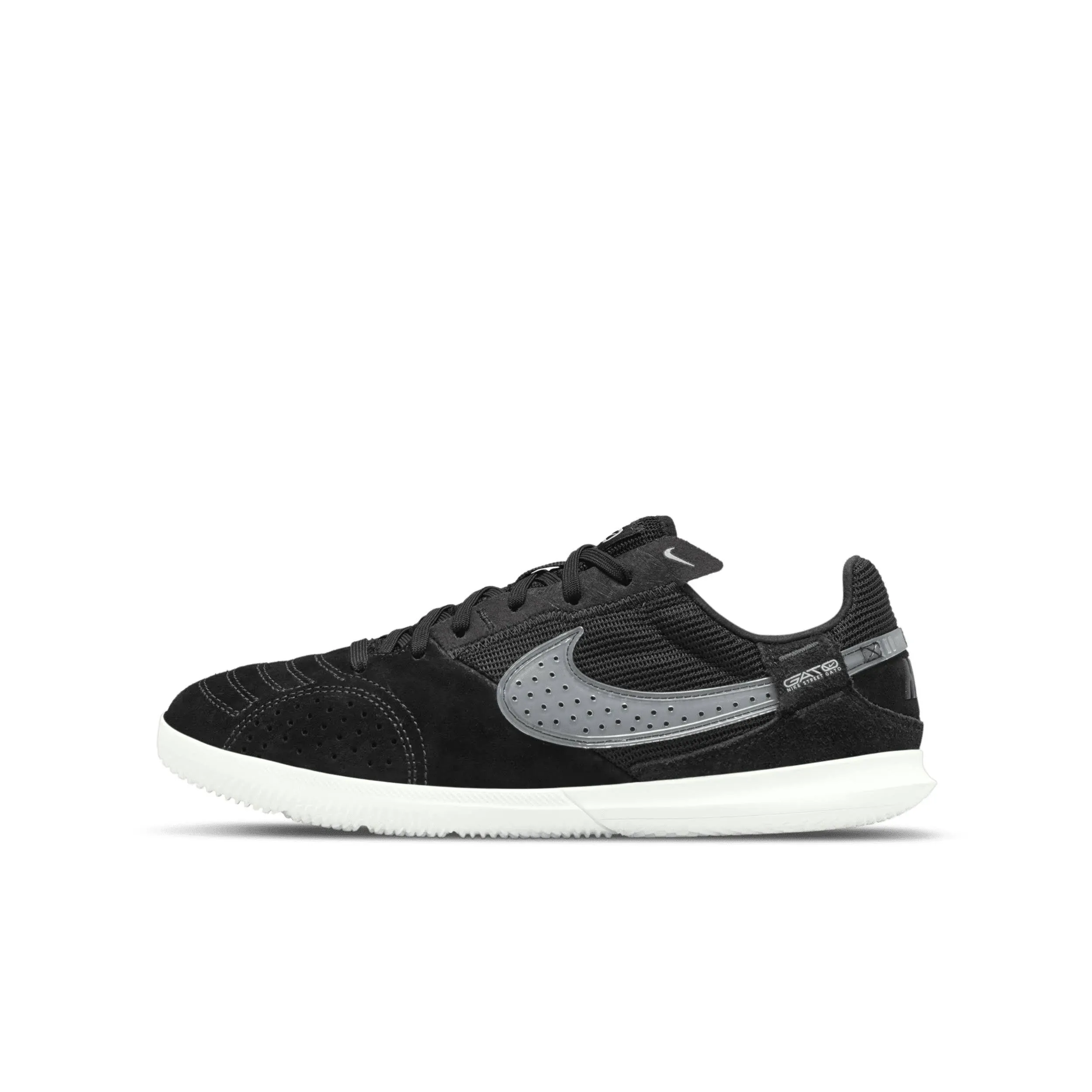 Nike Kids' Streetgato Soccer Shoes - Black & White - Each