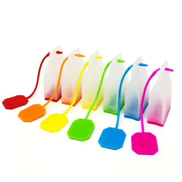 Wrapables Reusable Silicone Tea Infusers for Loose Leaf Teas