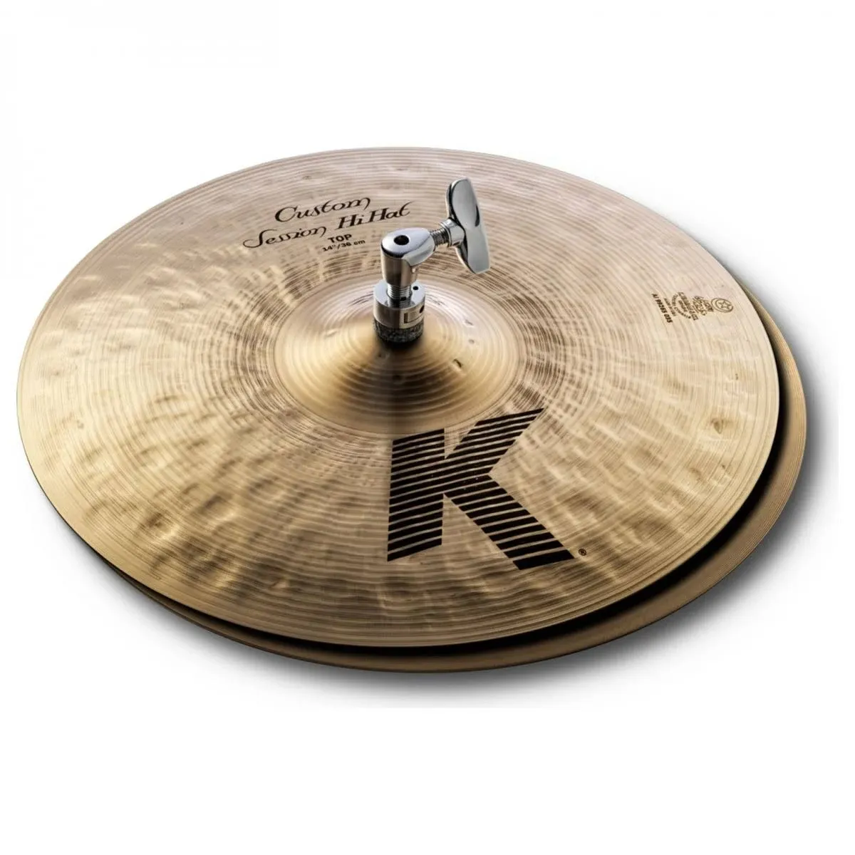 Zildjian K-Custom Session HiHat 14" Brilliant  favorable buying at ...