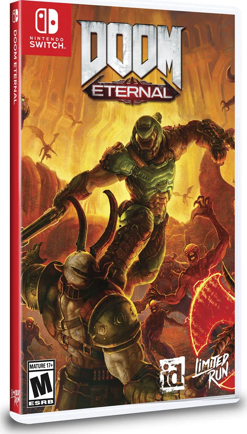 Nintendo Switch Doom Eternal Limited Run Games - Import Brown Pal