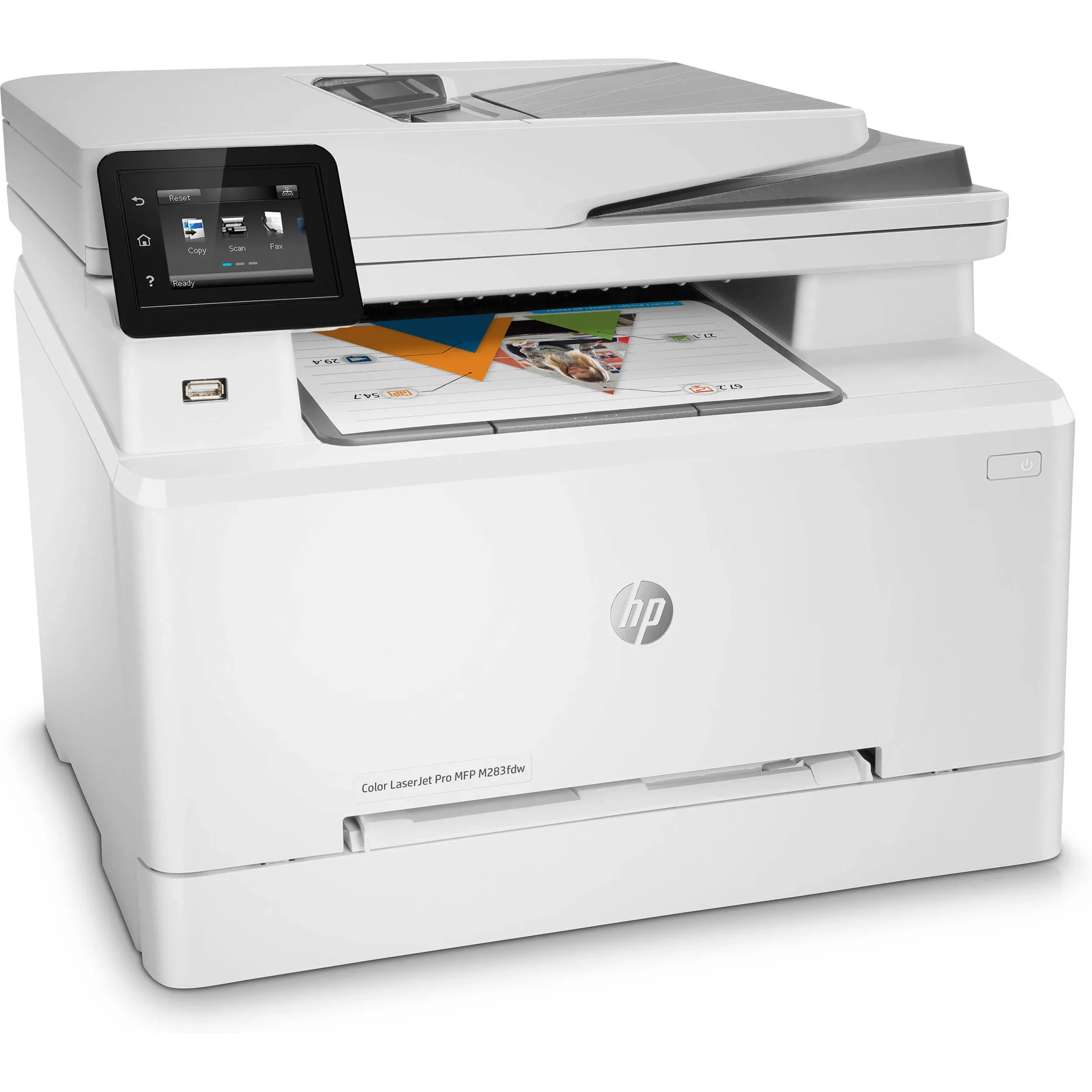 HP Printer|Color LaserJet Pro MFP M283fdw Certified Refurbished|7KW75AR#BGJ