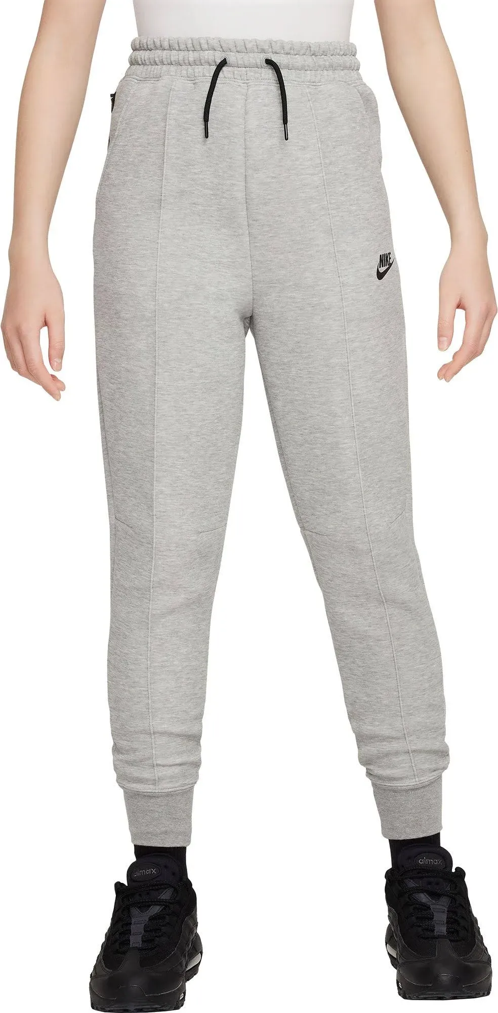 "Kids' Sportswear Tech Fleece Joggers In Dark Grey Heather/black"