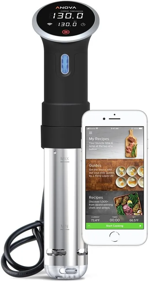 Anova Culinary Sous Vide Precision Cooker  WiFi  Bluetooth 900W