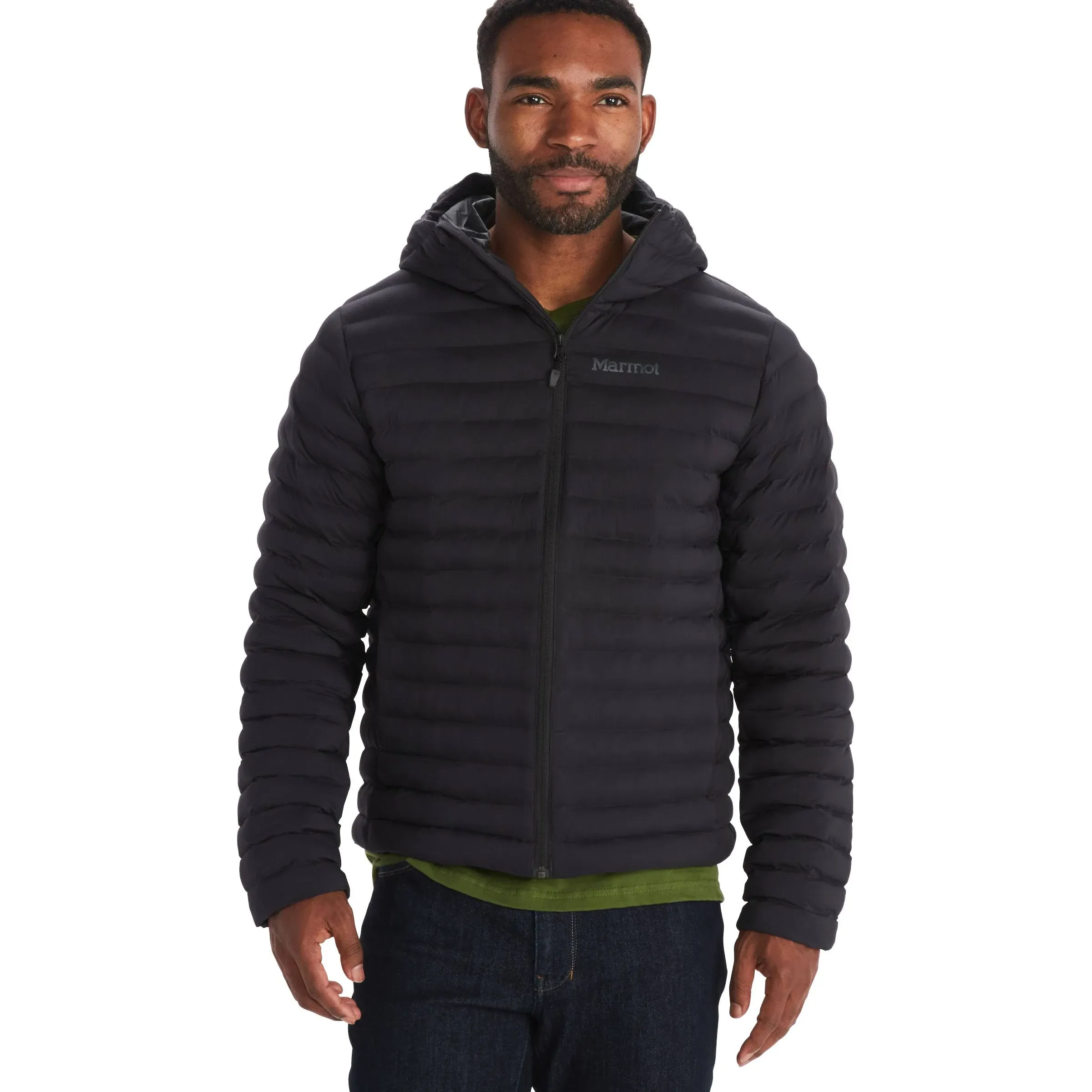 MARMOT Men's Echo Featherless Hoody - Lightweight Down-Alternative Puffer Jacket with Hood