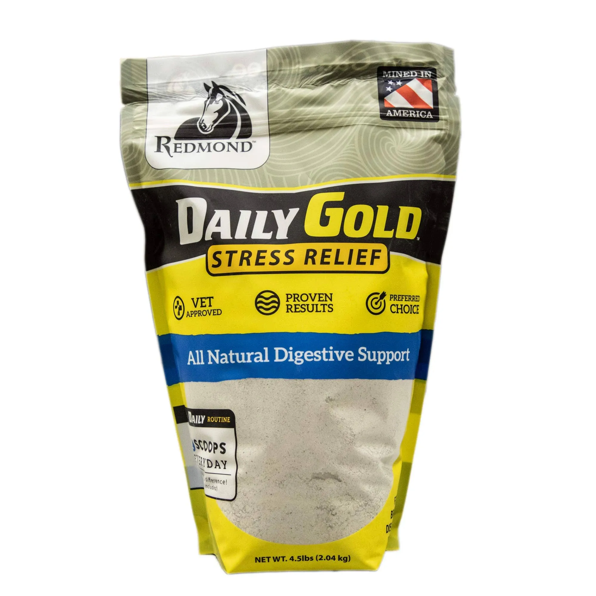 Redmond Daily Gold Stress Relief for Horses 4.5 lbs