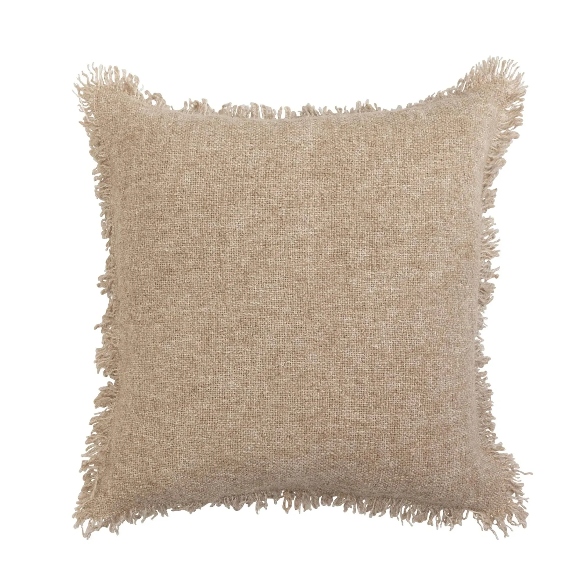 Melange Jute & Cotton Pillow