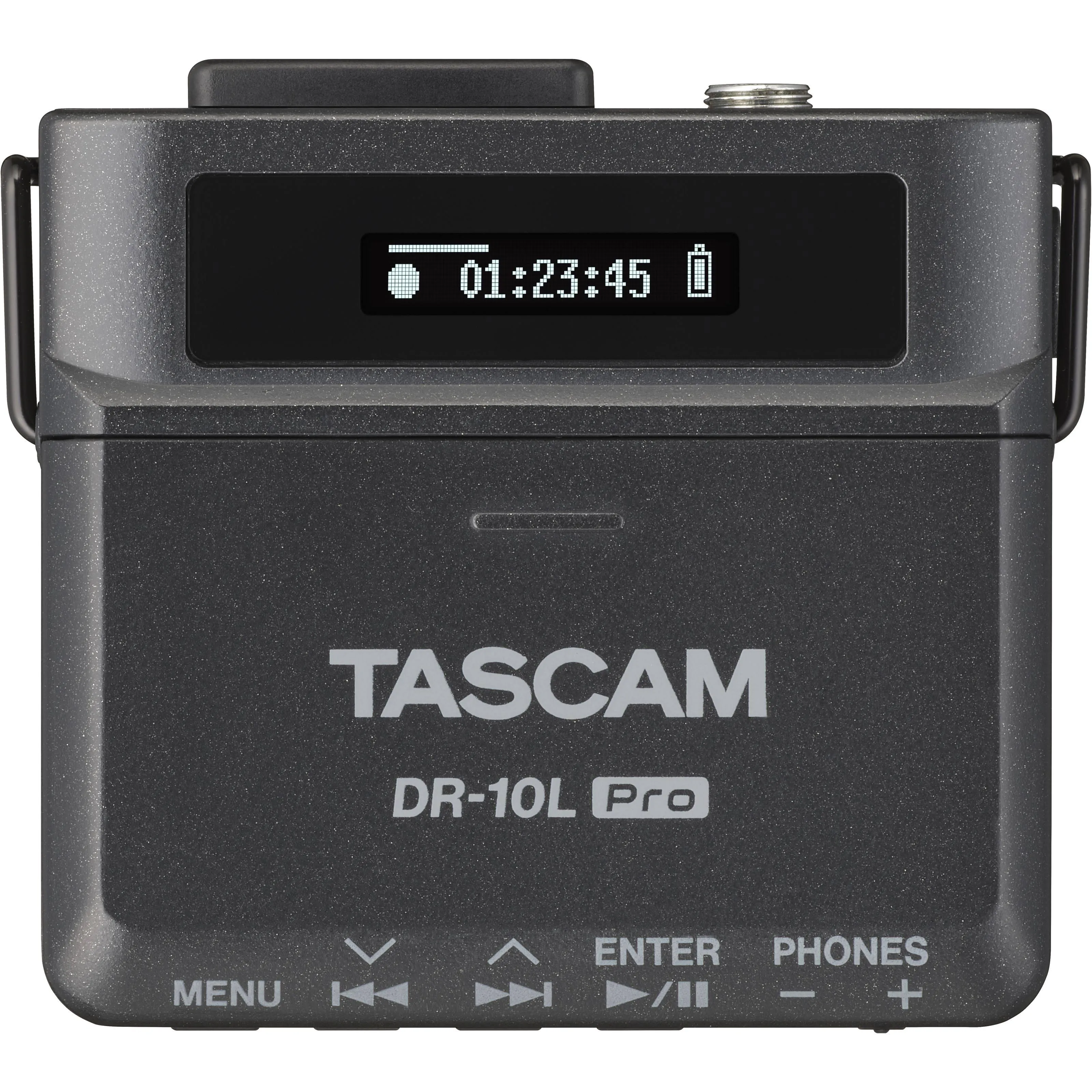 Tascam DR-10L Pro 32-Bit Float Digital Recorder with Microphone