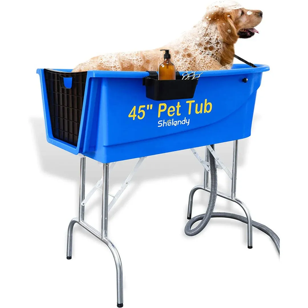 Shelandy Pet Grooming Bathtub and Dog Wash Station