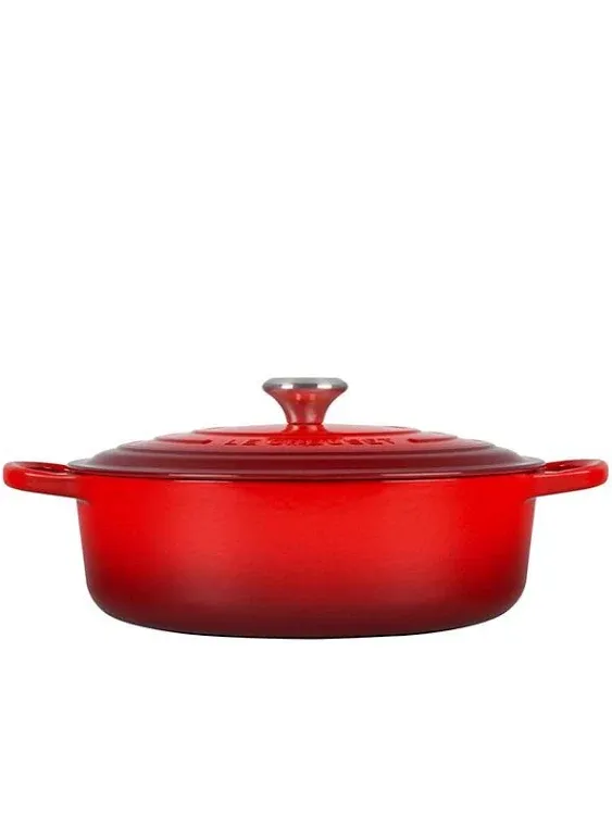 Le Creuset 6.75 qt. Signature Round Wide Dutch Oven | Cerise