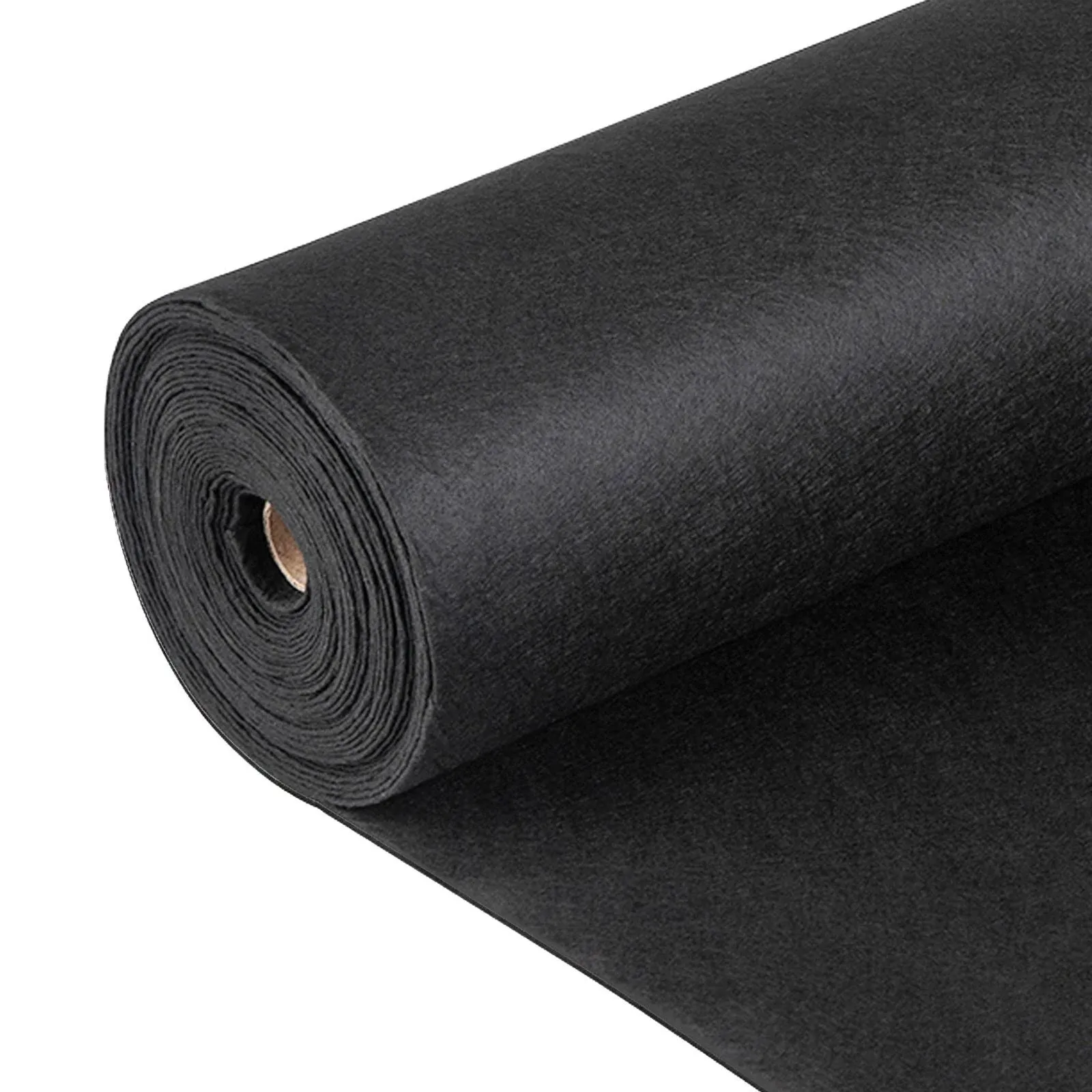 VEVOR Garden Weed Barrier Fabric 8 oz Heavy Duty Landscape Fabric 3 x 100 ft. Weed Block Fabric for Garden Ground Cover - Black