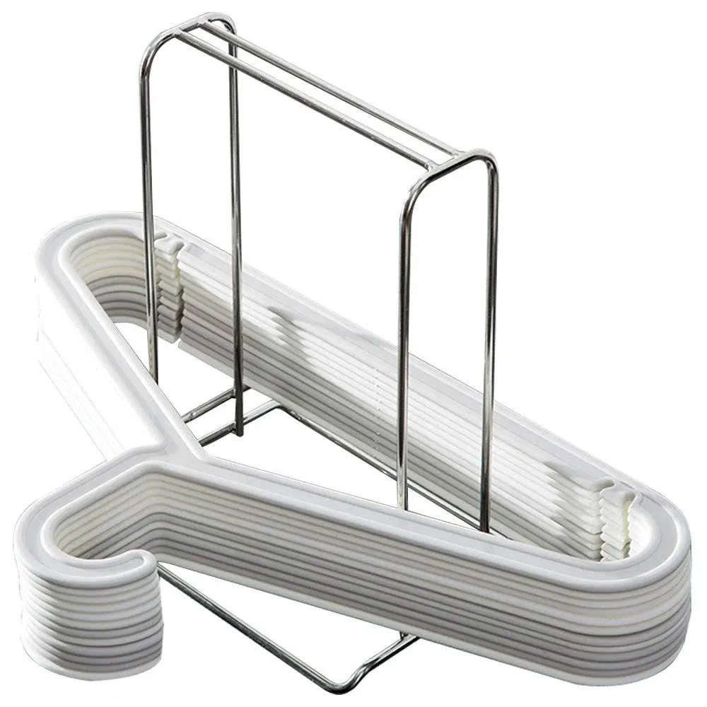 SAIYIDANZI Clothes Hanger Organizer Rack Sturdy Stainless Steel Clothes Caddy ...