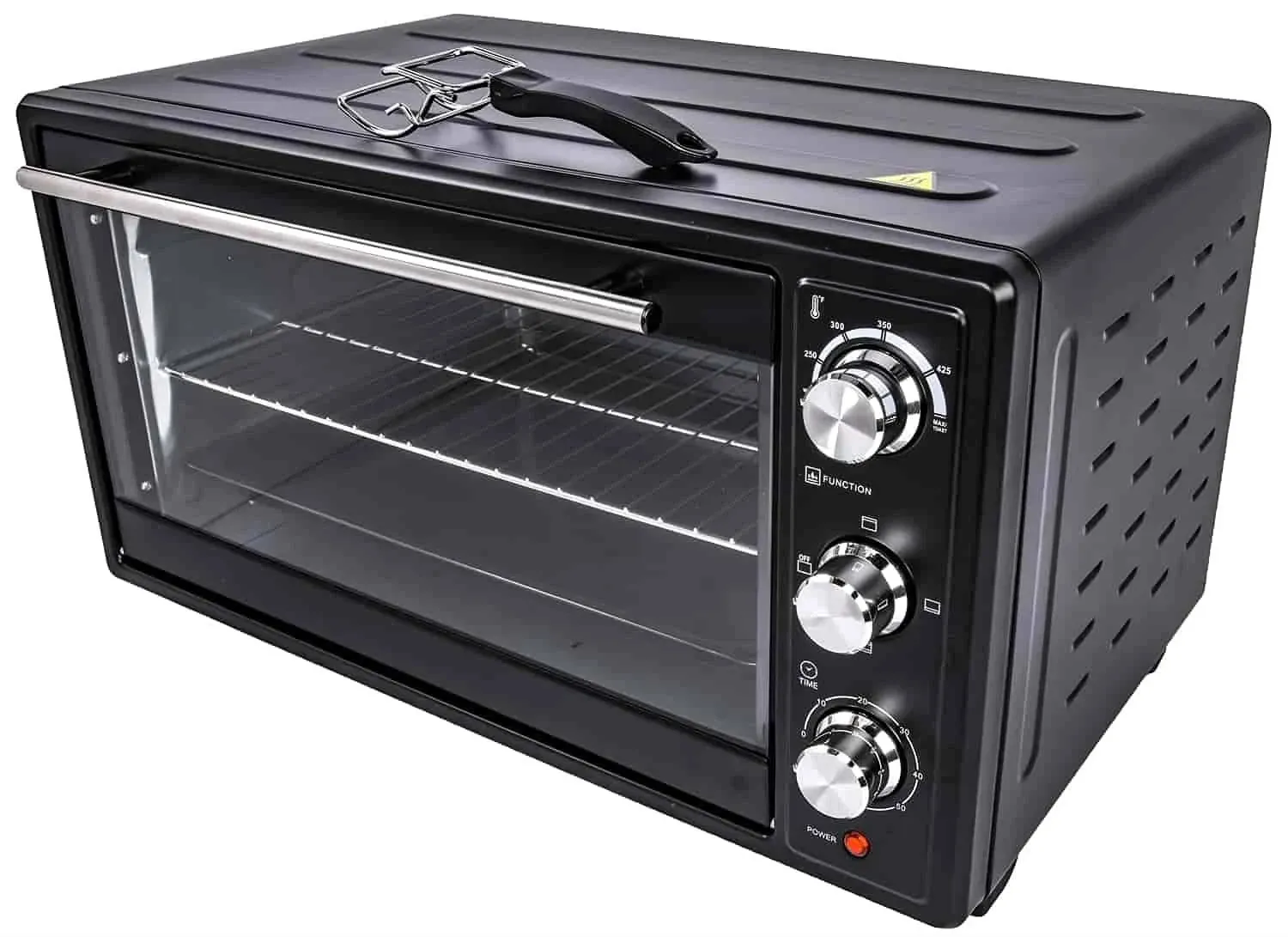 JEGS Bench Top Powder Coating Oven 1600 Watt 120 Volt Operates Up to 450 Degrees Fahrenheit 3 Foot Cord Built-in 60 Minute Timer