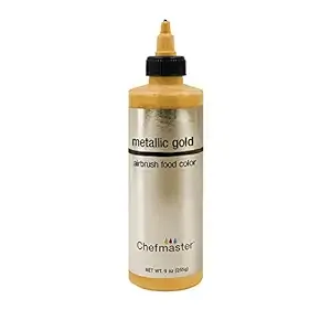 Chefmaster - Metallic Silver Airbrush Food Color - 9oz