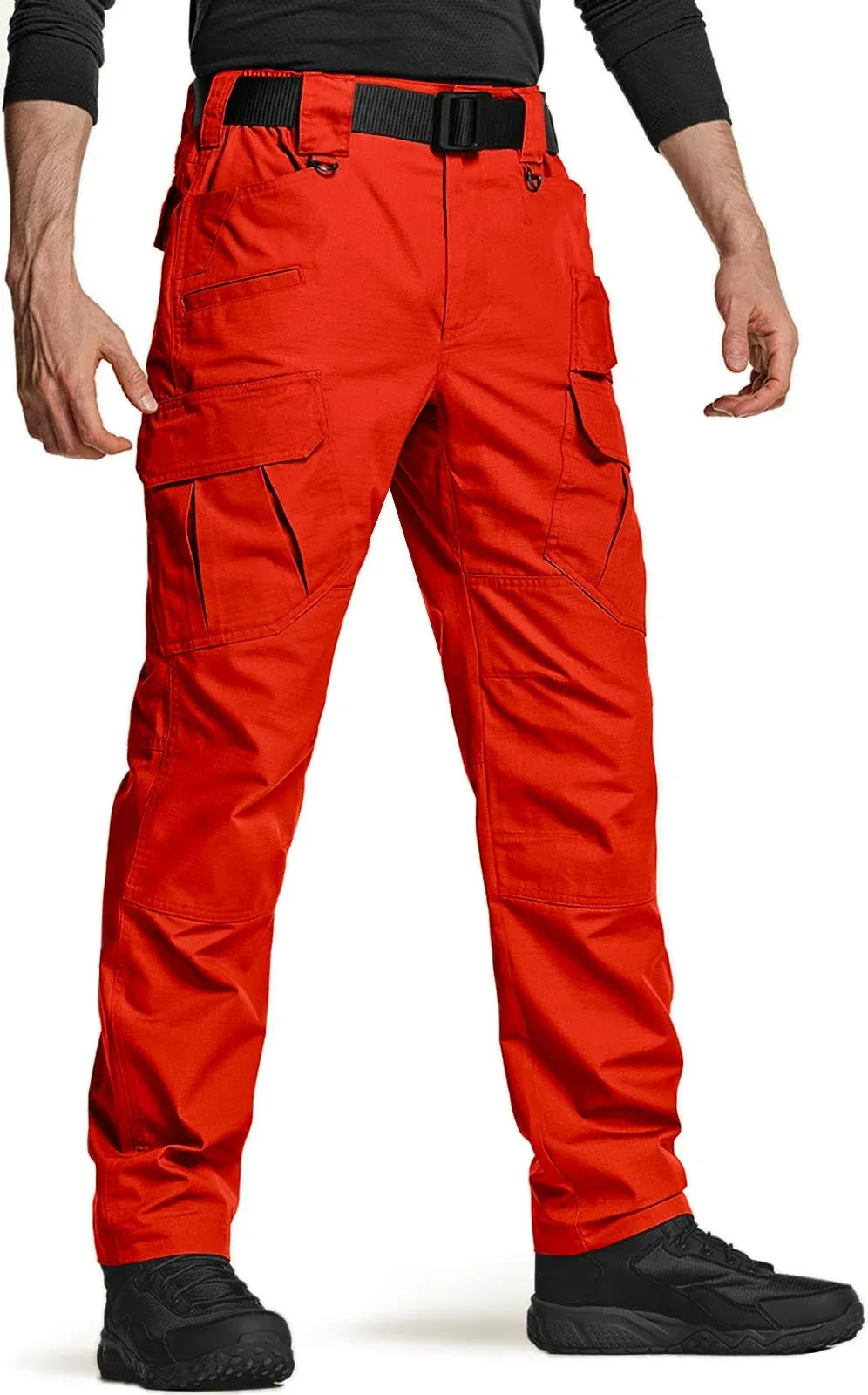 CQR Men's Lightweight Water Resistant Ripstop Tactical Pants