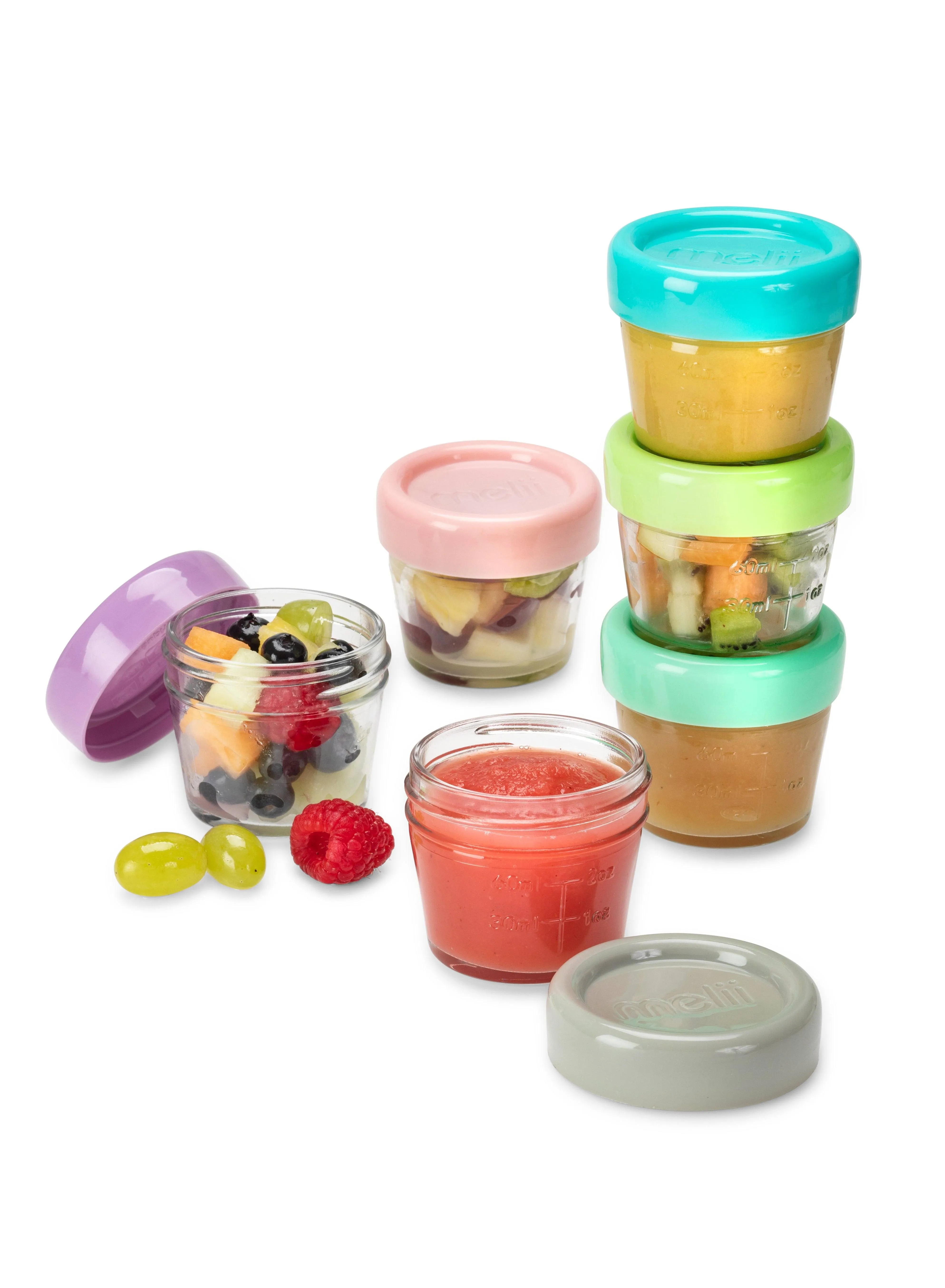 Melii Baby Glass Food Container 4oz