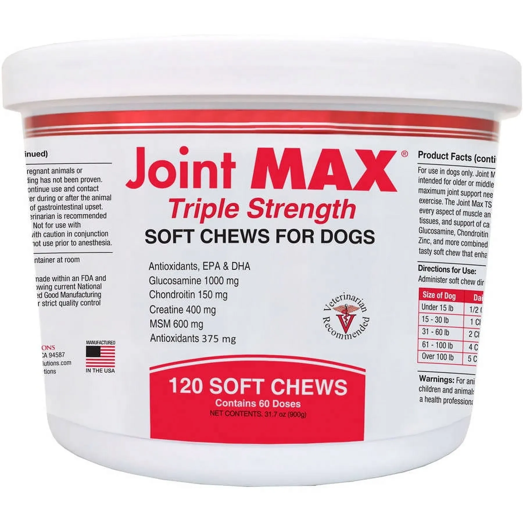 Joint Max Triple Strength Soft Chews 120