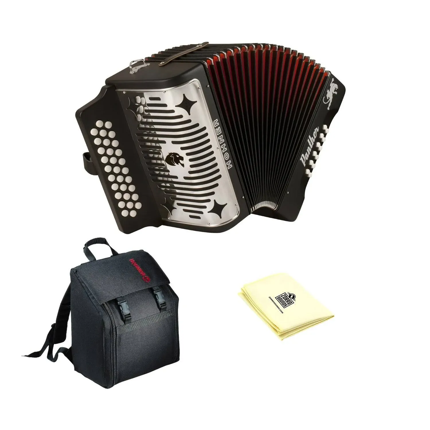 Hohner Panther Diatonic Accordion