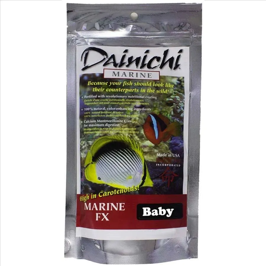 Dainichi Marine FX Baby Pellet Fish Food 3.5 oz.