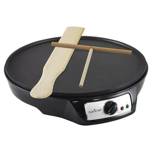 NutriChef Electric Crepe Maker & Griddle