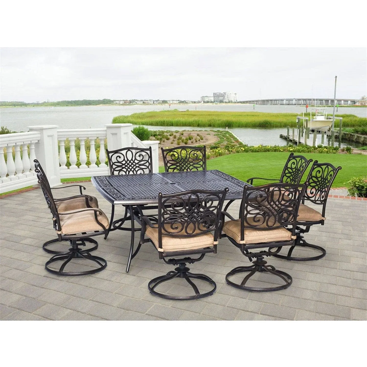 Traditions Nine-Piece Dining Set