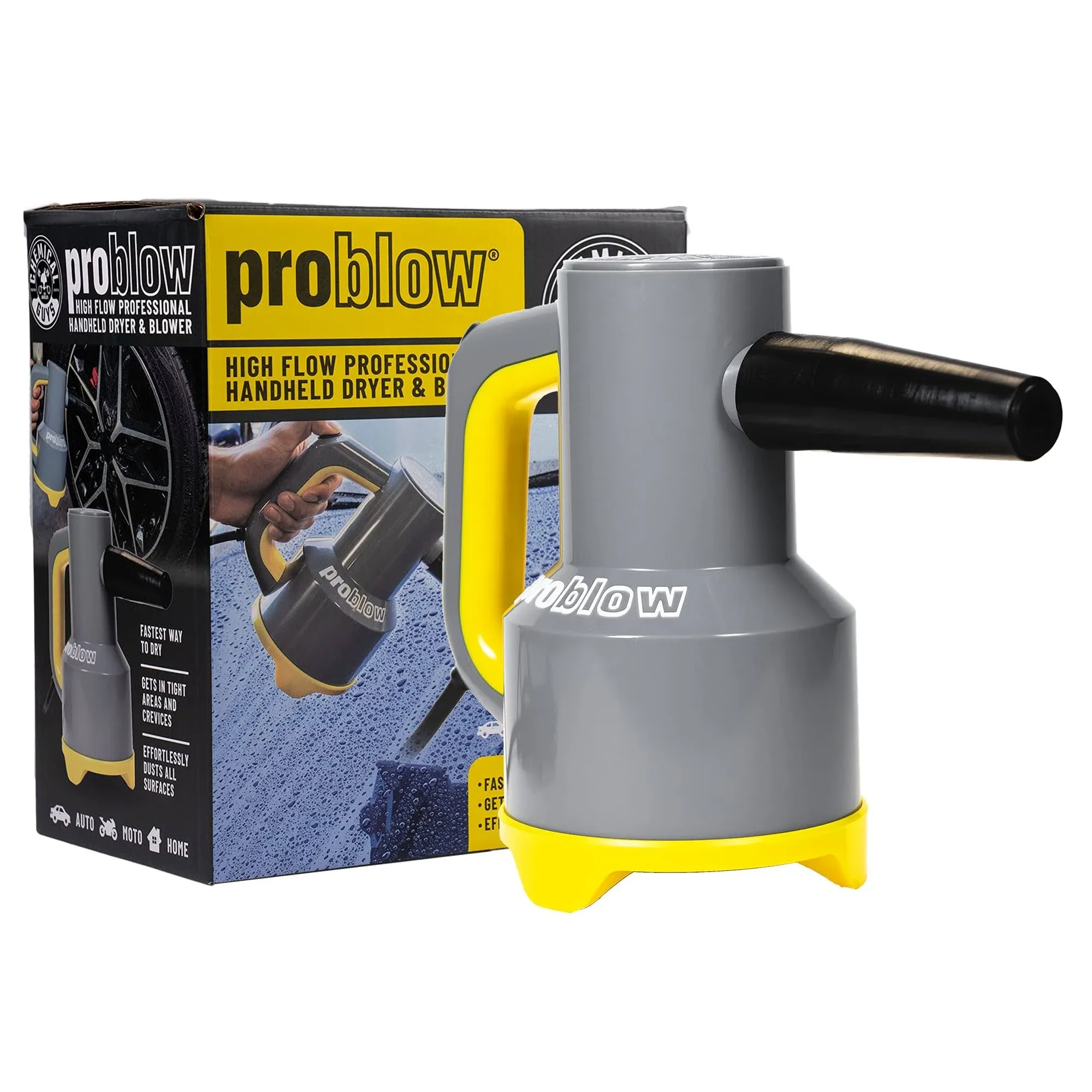 Chemical Guys EQP403 - ProBlow High Flow Professional Handheld Dryer &amp; Blower