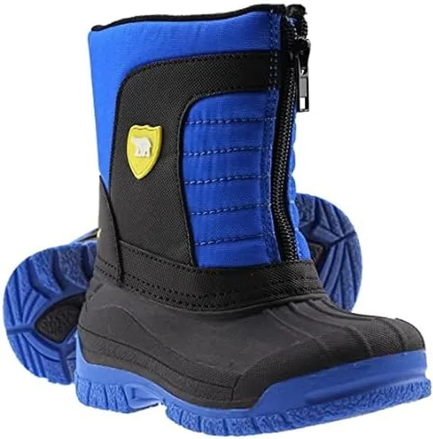 ArcticShield Unisex Kids Winter Boots - Warm Waterproof Insulated Comfortable Easy On/Off Kids Snow Boots for Boys and Girls (Toddler/Little Big Kid)