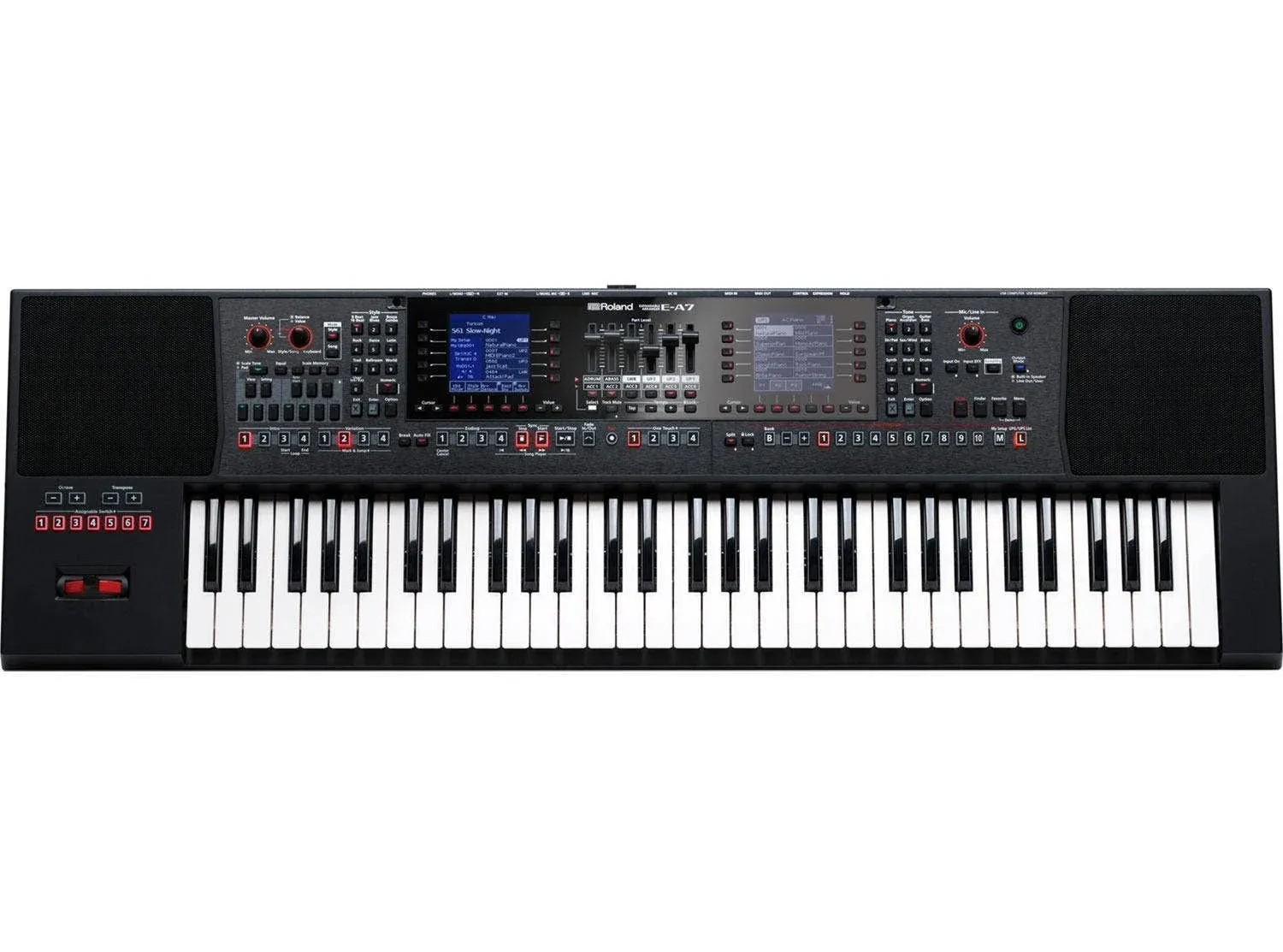 Roland E-A7 61-Key Arranger Keyboard