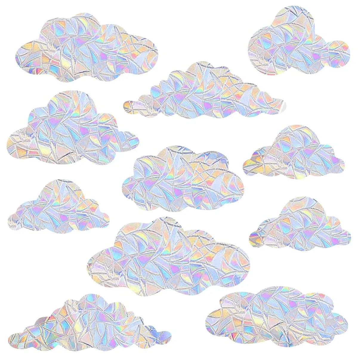 Cloud Window Clings Cloud Window Decals Static Cling Window Sticker anti Collisi