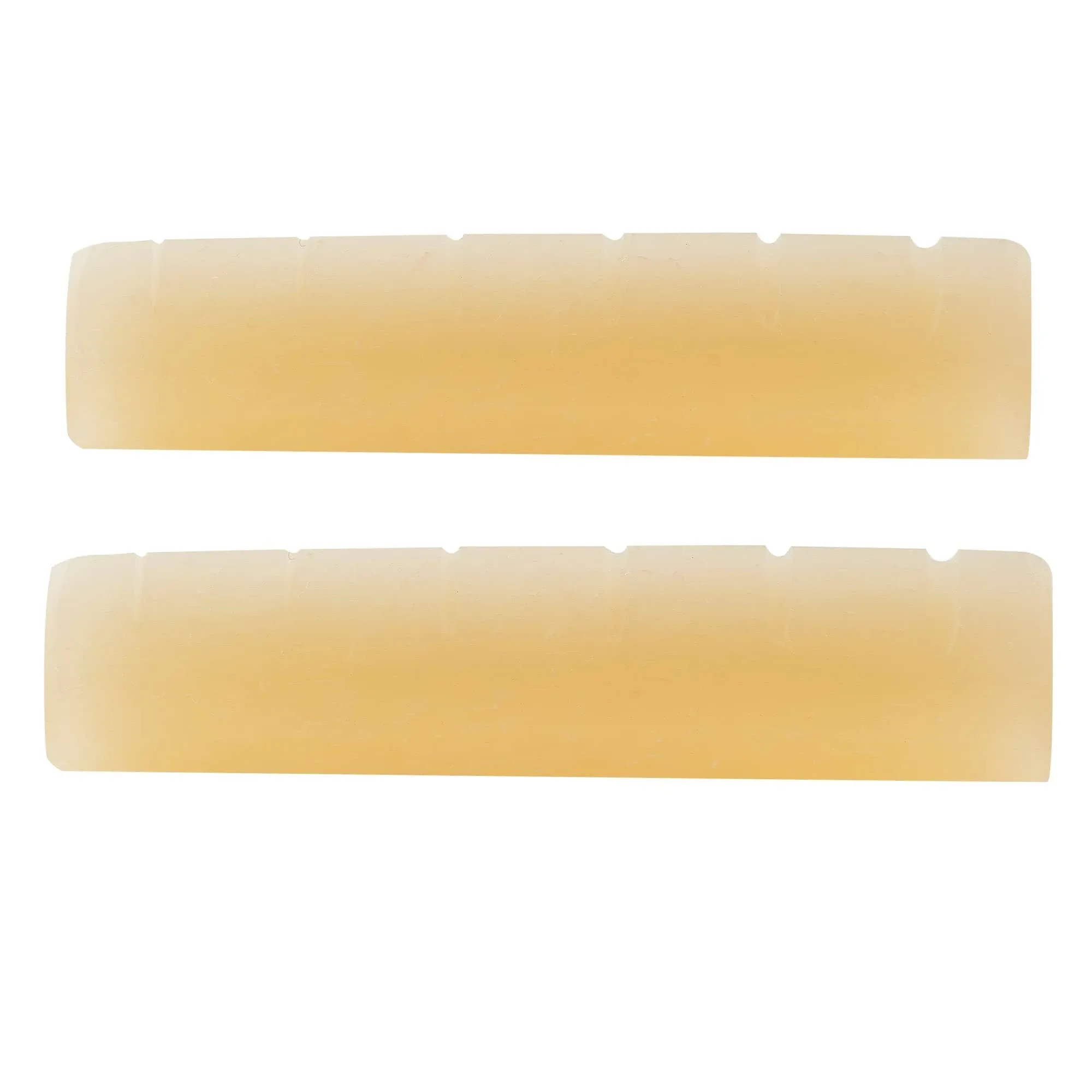 Musiclily Pro 2 Pieces 43.99mm Unbleached Guitar Bone Nut For Epiphone Pre-2014