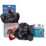 Original Snuggle Puppy Heartbeat Stuffed Toy for Dogs. Pet Anxiety Relief and Calming Aid, Comfort Toy for Behavioral Training in Brown.