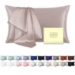 Mulberry Silk Pillowcase for Hair and Skin Pillow Case with Hidden Zipper Soft