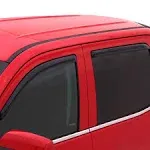 Auto Ventshade [AVS] in-Channel Ventvisor/Window Deflectors | Fits 2022-2024 Toyota Tundra Double Cab, 4 pcs. | Smoke - 194704