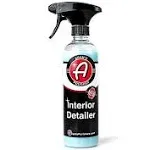 Adam's Interior Detailer (16oz) - Total Car Interior Cleaner, Protectant & Dressing | All Purpose Cleaner & Leather Conditioner | Vinyl, Dashboard, Screen, Seat Cleaner & More