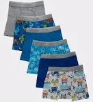 Hanes Toddler Boys' Potty Trainer Boxer Briefs, 6-Pack Assorted 2/3