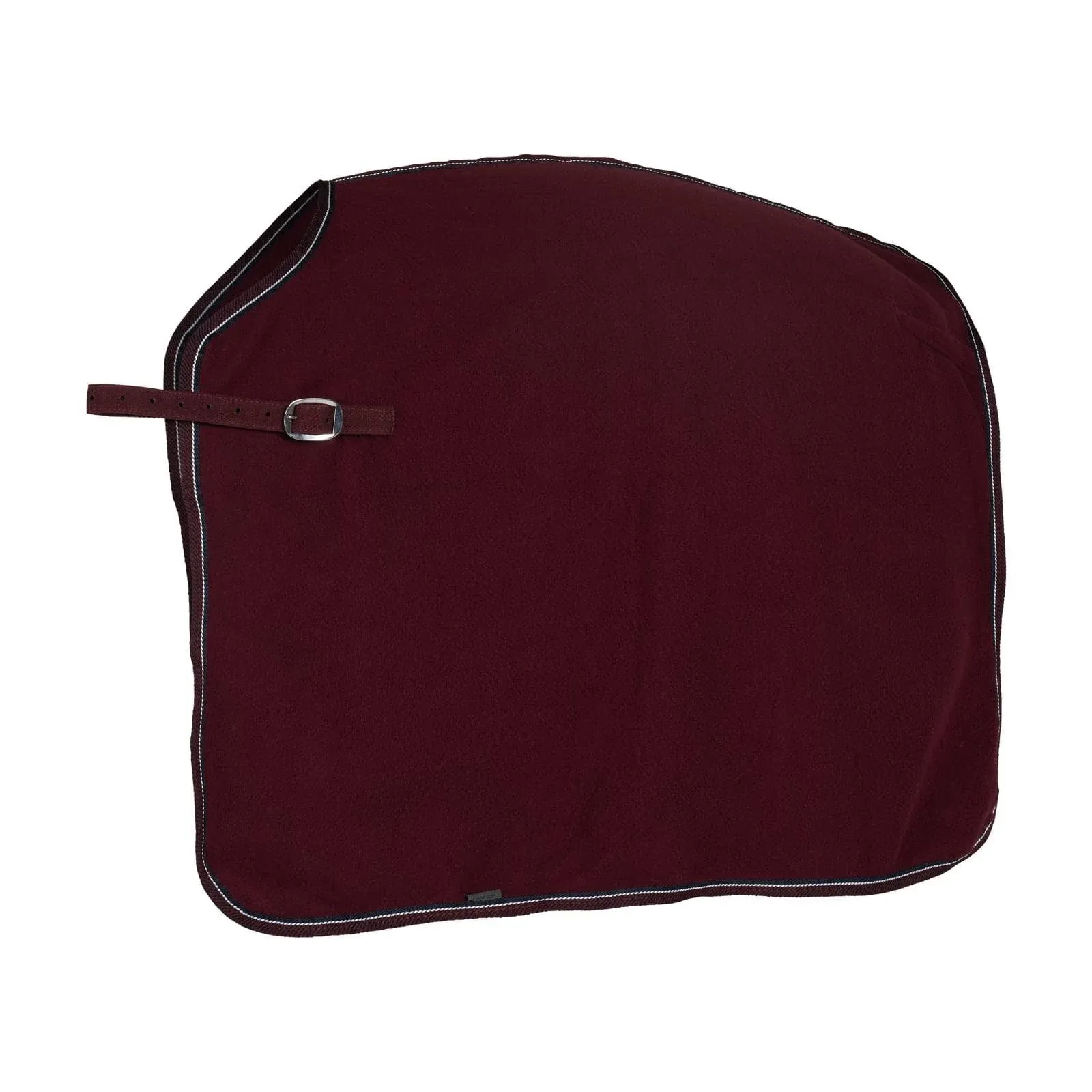 Horze Kiel Fleece Quarter Sheet - Dark Red