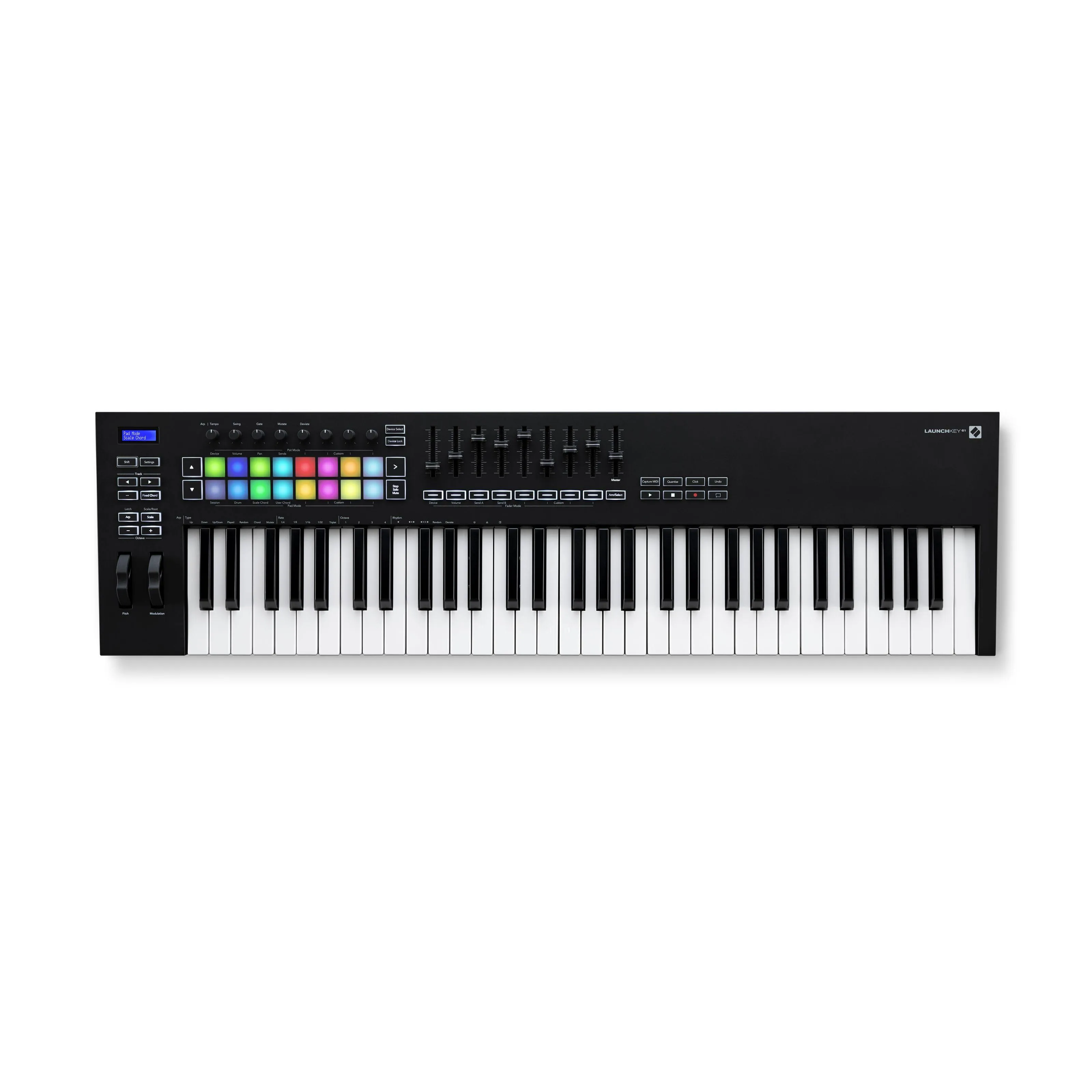 Novation Launchkey 61 MK3 61-Key Keyboard Controller w/ Ableton Live Lite mk-3