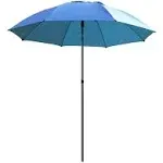 Black Stallion Ub200 Core Flame-Resistant Industrial Umbrella, Blue