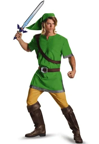 Brand New Legend of Zelda Link Classic Adult Costume