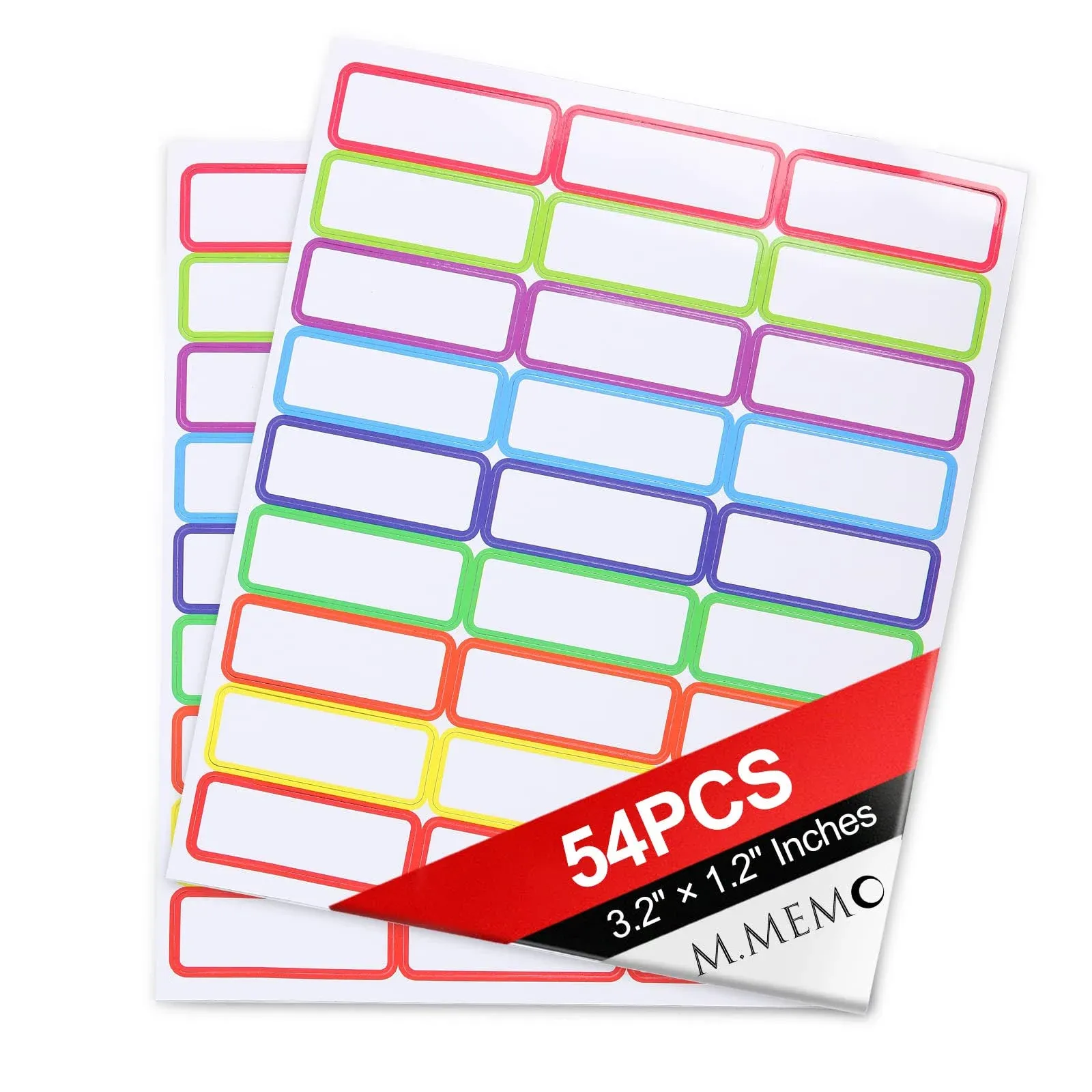 54 Pcs Magnetic Dry Erase Labels Name Plates Name Tag for Whiteboards Locker