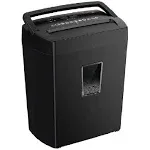 Bonsaii Bonsaii12CC 12 Sheet Cross Cut Paper Shredder with 5.4 Gallons Wastebasket Home Office Use