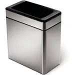 simplehuman Profile Open Trash Can