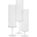 DIY Wedding Koyal Wholesale Pillar Candle Hurricane Pedestal Holders