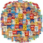 Snack Chest Mix Set of Snacks, Chips, Cookies, Candies and Crackers