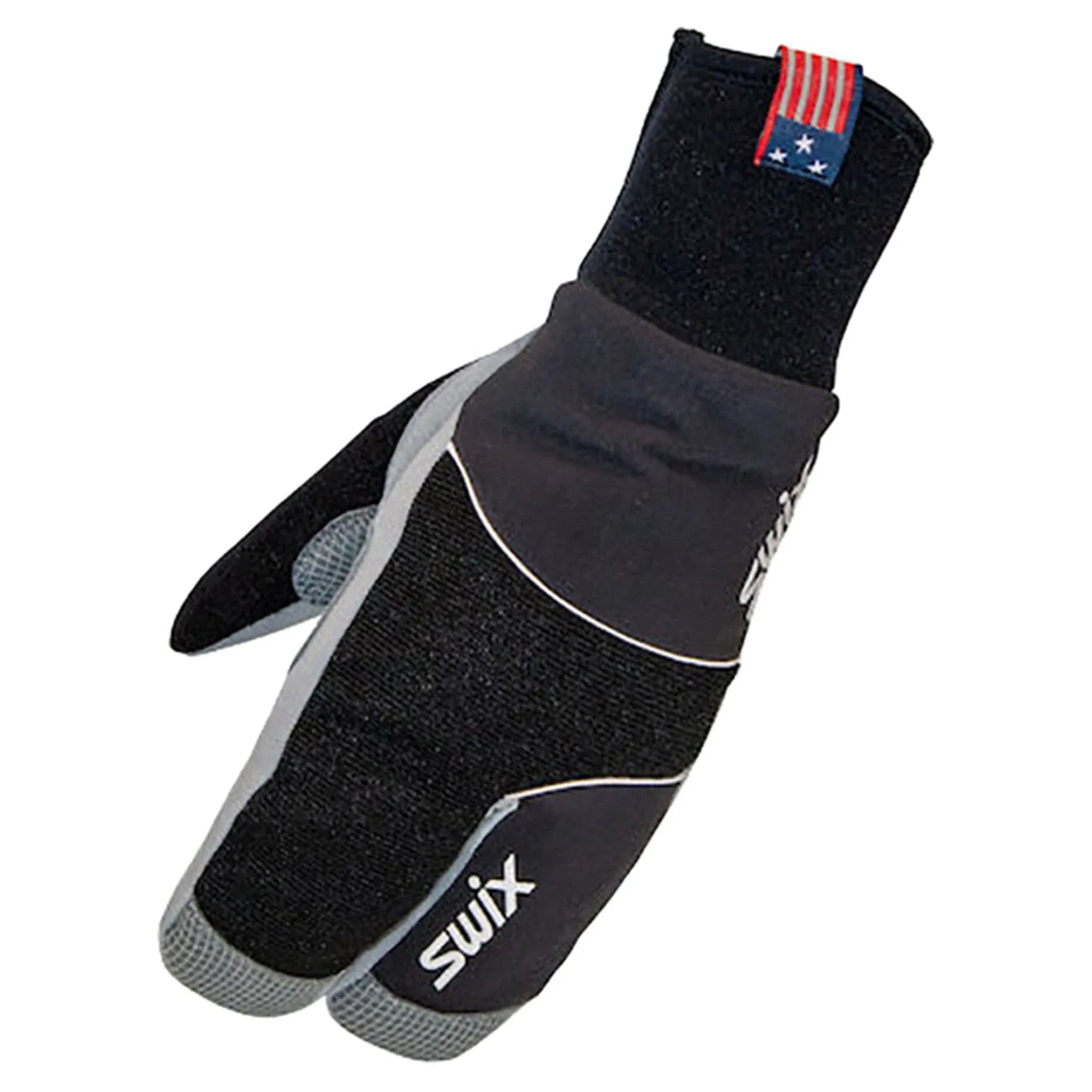 Swix Star XC 3.0 Split Mitts - Men&#039;s - Medium / Black/Silver