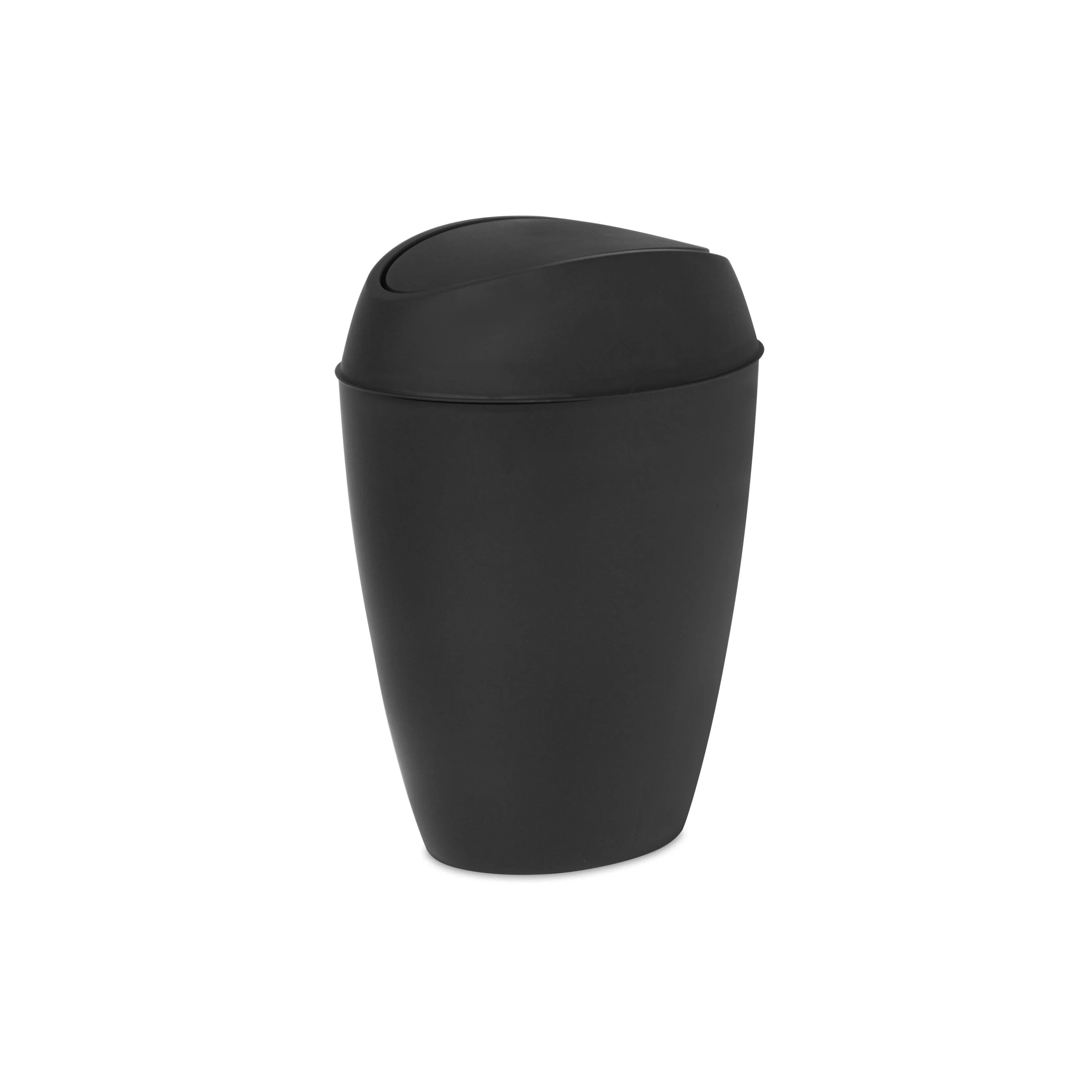 Umbra Twirla Trash Can - Black