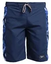 Shop Speedo Man Swim Trunks Navy Blue Size M Recycled Polyester