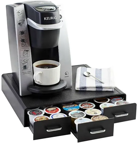 AmazonBasics Coffee Pod Storage Drawer for K-Cup Pods - 36 Pod Capacity