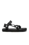 SUICOKE Black DEPA-Cab Sandals