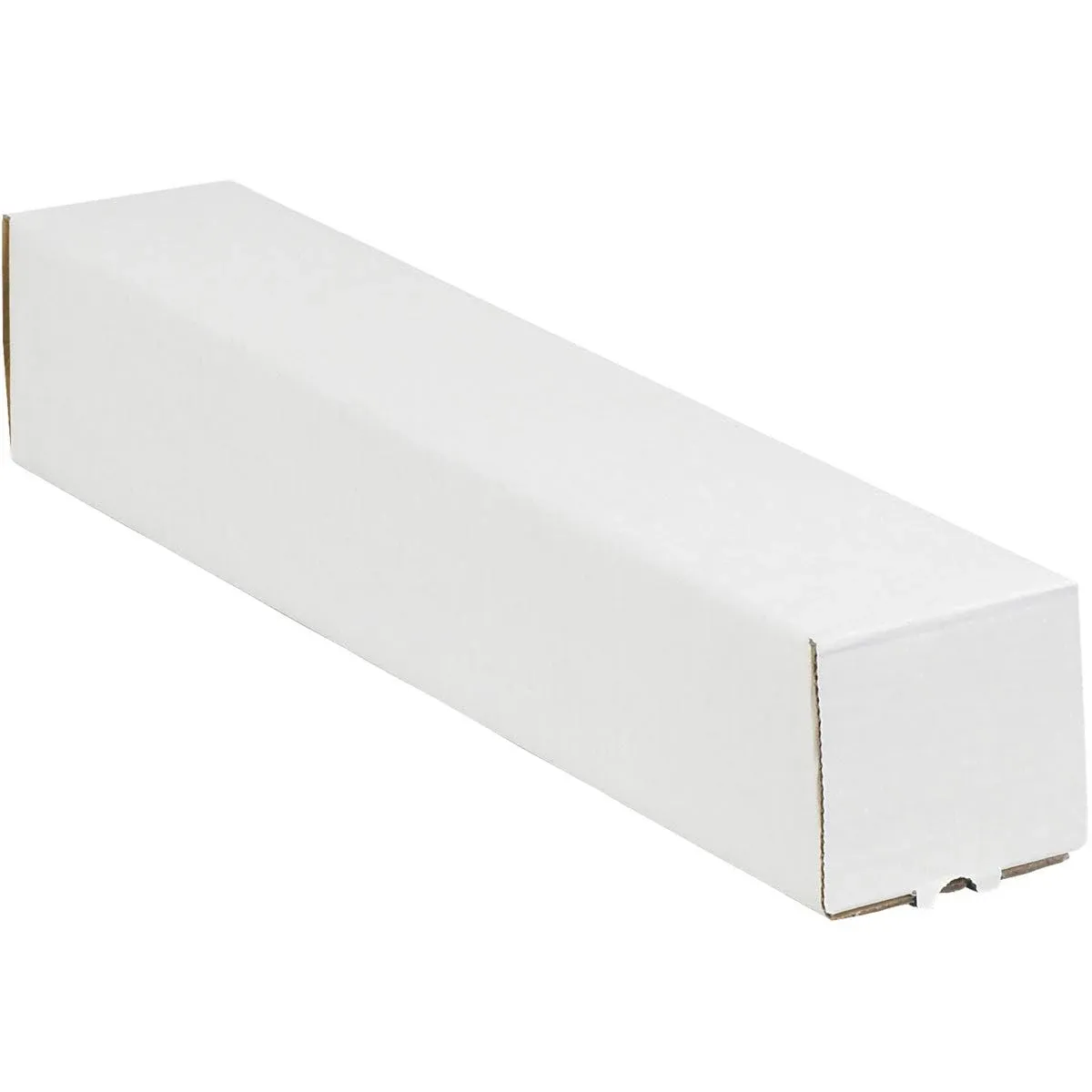 3 x 3 x 37" White Square Mailing Tubes