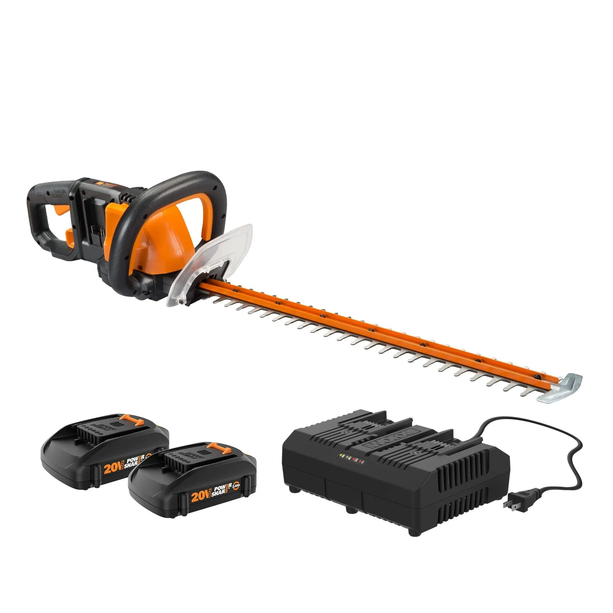 Worx WG284 40V Power Share 24" Cordless Hedge Trimmer